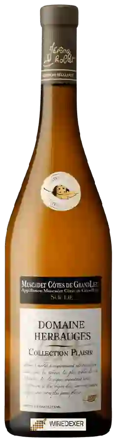 Domaine des Herbauges - Collection Plaisir Muscadet Côtes de Grandlieu Sur Lie Domaine des Herbauges - Collection Plaisir Muscadet Côtes de Grandlieu Sur Lie
