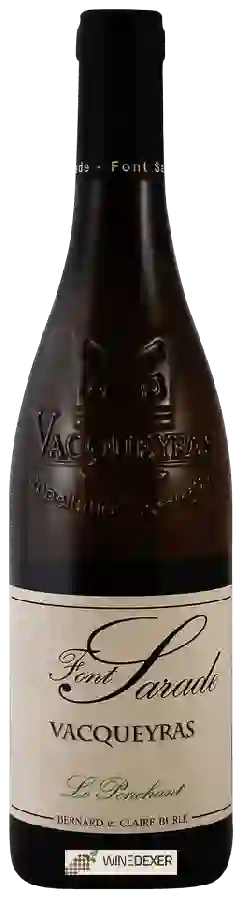 Domaine Font Sarade - Cuvée le Penchant Vacqueyras Domaine Font Sarade - Cuvée le Penchant Vacqueyras