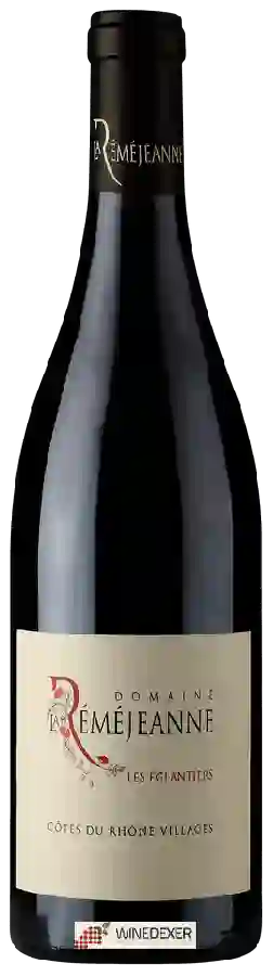 Domaine la Réméjeanne - Les Eglantiers Côtes du Rhône Villages Rouge