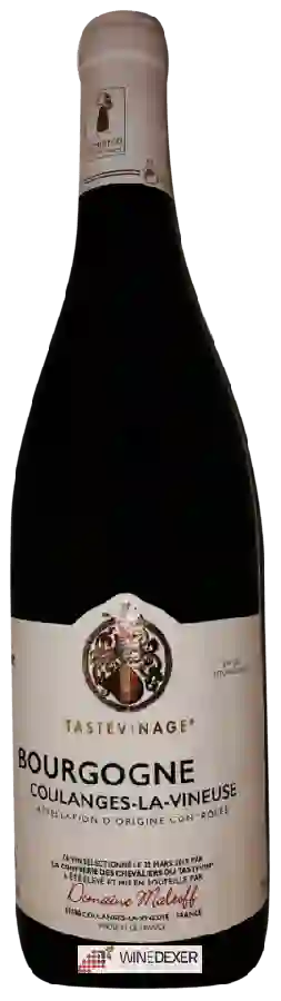 Domaine Maltoff - Tastevinage Bourgogne Coulanges la Vineuse Rouge
