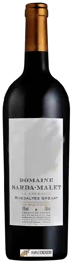 Domaine Sarda-Malet - La Carbasse Rivesaltes Grenat
