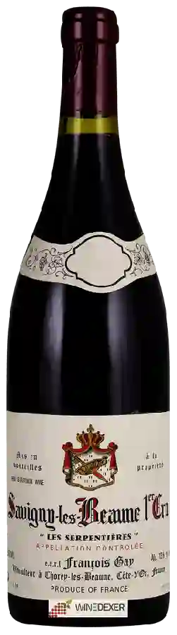 Winery Francois Gay et Fils - Les Serpentières Savigny-les-Beaune 1er Cru Winery Francois Gay et Fils - Les Serpentières Savigny-les-Beaune 1er Cru