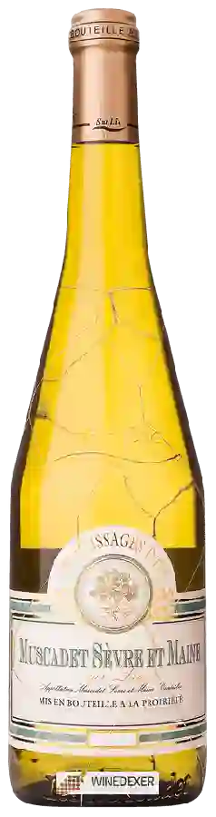 Winery Guy Saget - Muscadet Sevre-et-Maine Sur Lie Les Clissages d'Or