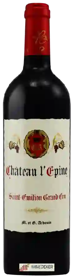 Château l'Epine - Saint-Émilion Grand Cru Château l'Epine - Saint-Émilion Grand Cru