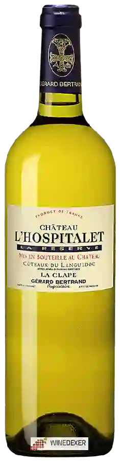 Château l'Hospitalet - La Réserve La Clape Blanc Château l'Hospitalet - La Réserve La Clape Blanc