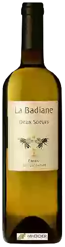 Winery La Badiane - Deux Soeurs Cassis