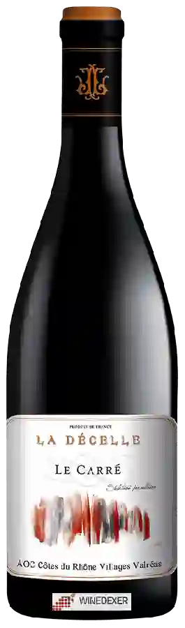 Winery La Décelle - Le Carré Côtes-du-Rhône-Villages 'Valréas' Rouge Winery La Décelle - Le Carré Côtes-du-Rhône-Villages 'Valréas' Rouge
