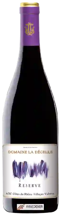 Winery La Décelle - Reserve Côtes-du-Rhône-Villages 'Valréas' Rouge Winery La Décelle - Reserve Côtes-du-Rhône-Villages 'Valréas' Rouge
