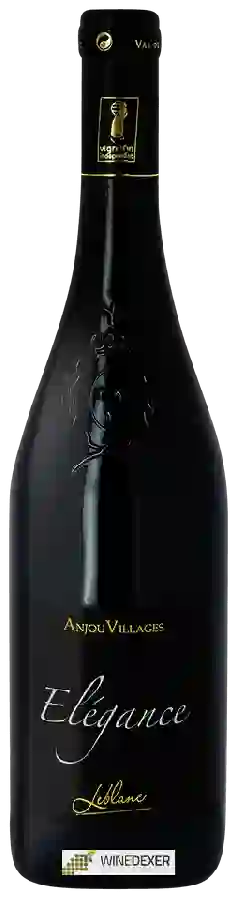 Leblanc - Domaine les Closserons - Elégance Anjou-Villages