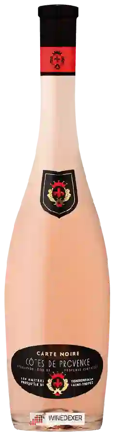 Winery Les Maitres Vignerons de la Presqu'ile de Saint-Tropez - Carte Noire Côtes de Provence Rosé