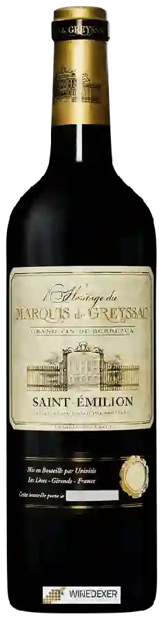 Winery Marquis de Greyssac - Saint-Émilion Winery Marquis de Greyssac - Saint-Émilion