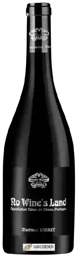 Domaine du Coulet - Matthieu Barret - No Wine's Land Domaine du Coulet - Matthieu Barret - No Wine's Land