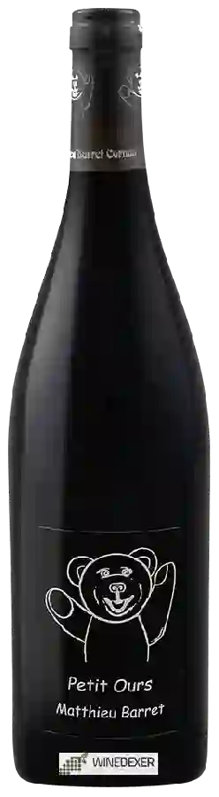Domaine du Coulet - Matthieu Barret - Petit Ours Domaine du Coulet - Matthieu Barret - Petit Ours