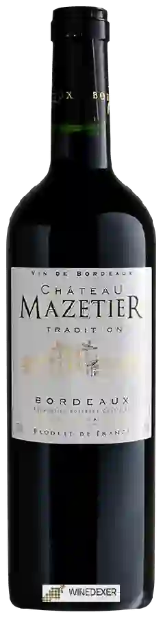 Château Mazetier - Tradition Bordeaux Château Mazetier - Tradition Bordeaux