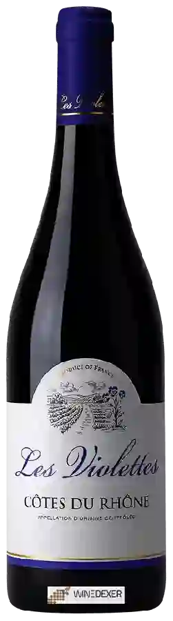 Winery Moillard - C&ocirctes du Rh&ocircne Les Violettes Rouge