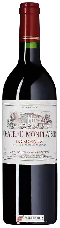 Château Monplaisir - Cuvée Tradition Bordeaux Château Monplaisir - Cuvée Tradition Bordeaux