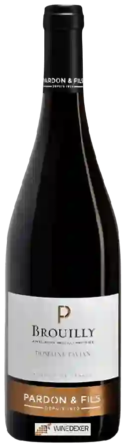 Winery Pardon & Fils - Domaine Tavian Brouilly