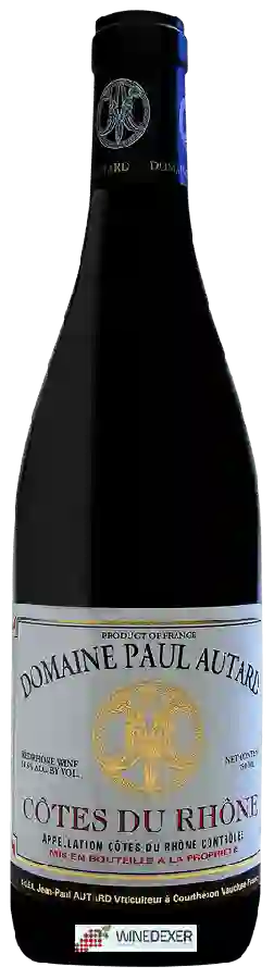 Winery Paul Autard - Côtes du Rhône Winery Paul Autard - Côtes du Rhône