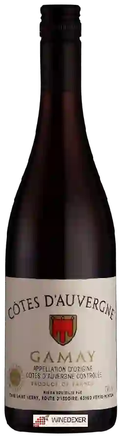Saint Verny Vignobles - Côtes d'Auvergne Gamay Saint Verny Vignobles - Côtes d'Auvergne Gamay