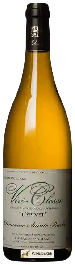 Winery Chaland Jean-Marie - Domaine Sainte Barbe Viré-Clessé L'Epinet Winery Chaland Jean-Marie - Domaine Sainte Barbe Viré-Clessé L'Epinet