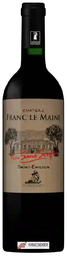 Château Franc Le Maine - Saint-Émilion Sans Soufré Château Franc Le Maine - Saint-Émilion Sans Soufré