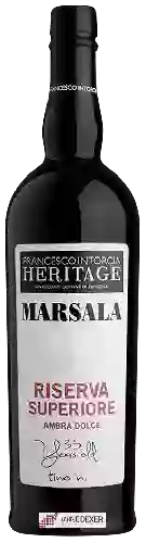 Winery Francesco Intorcia Heritage - Marsala Riserva Superiore Ambra Dolce