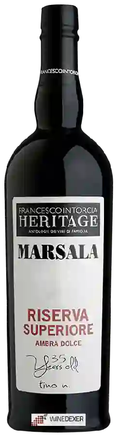 Winery Francesco Intorcia Heritage - Marsala Riserva Superiore Ambra Dolce Winery Francesco Intorcia Heritage - Marsala Riserva Superiore Ambra Dolce