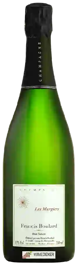 Winery Francis Boulard - Les Murgiers Brut Nature Champagne Winery Francis Boulard - Les Murgiers Brut Nature Champagne