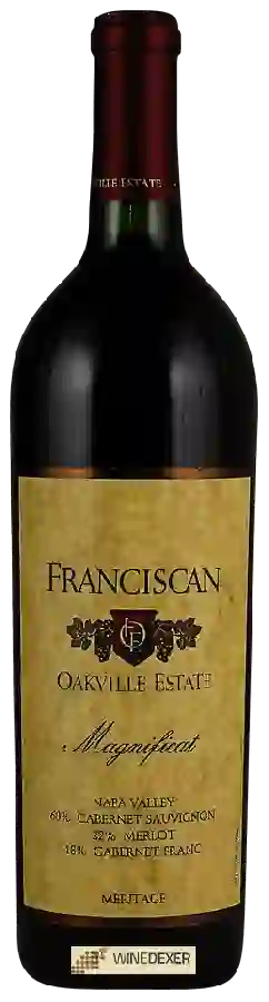 Winery Franciscan - Oakville Magnificat Meritage Winery Franciscan - Oakville Magnificat Meritage