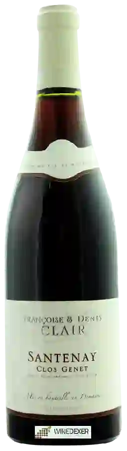 Domaine Françoise & Denis Clair - Clos Genet Santenay