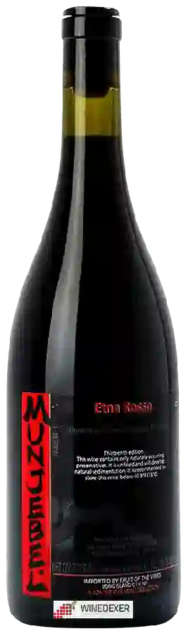 Winery Frank Cornelissen - MunJebel Rosso