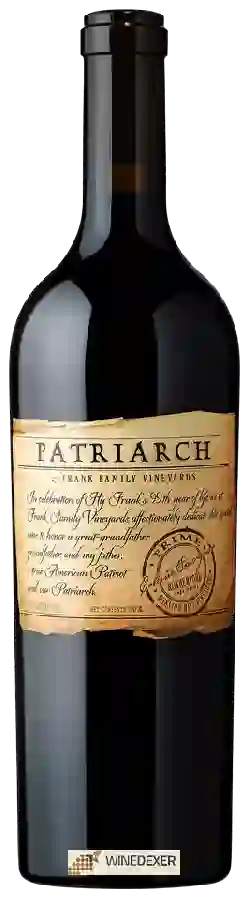 Winery Frank Family - Patriarch Winery Frank Family - Patriarch