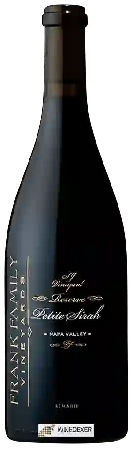 Winery Frank Family - S&J Vineyard Petite Sirah Reserve Winery Frank Family - S&J Vineyard Petite Sirah Reserve