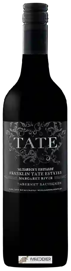 Winery Franklin Tate - Alexander's Vineyard Cabernet Sauvignon Winery Franklin Tate - Alexander's Vineyard Cabernet Sauvignon