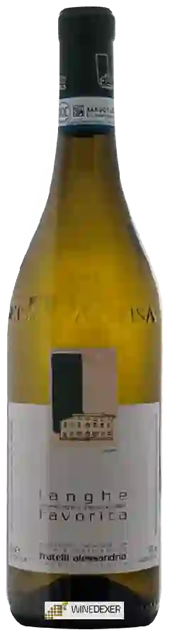 Winery Fratelli Alessandria - Langhe Favorita Winery Fratelli Alessandria - Langhe Favorita