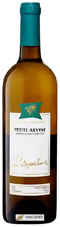 Winery L'Orpailleur Frédéric Dumoulin - Petite Arvine Winery L'Orpailleur Frédéric Dumoulin - Petite Arvine