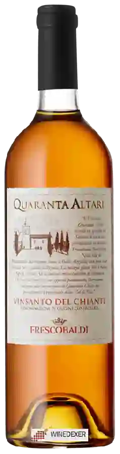 Winery Frescobaldi - Vin Santo del Chianti Quaranta Altari Winery Frescobaldi - Vin Santo del Chianti Quaranta Altari