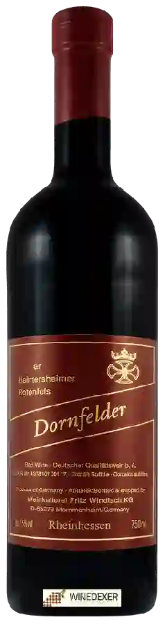 Winery Fritz Windisch - Heimersheimer Rotenfels Dornfelder Winery Fritz Windisch - Heimersheimer Rotenfels Dornfelder