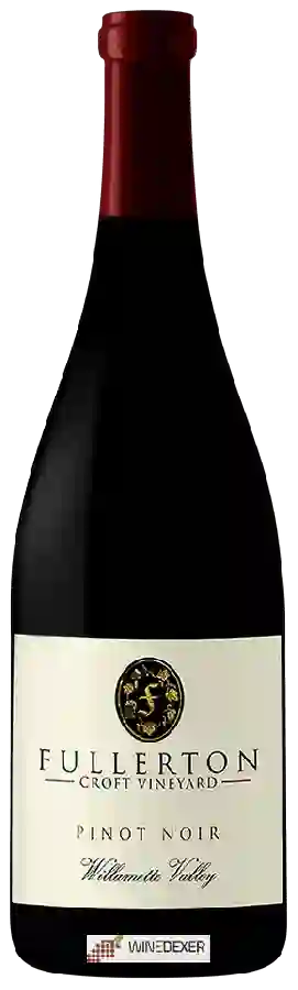 Winery Fullerton Wines - Croft Vineyard Pinot Noir