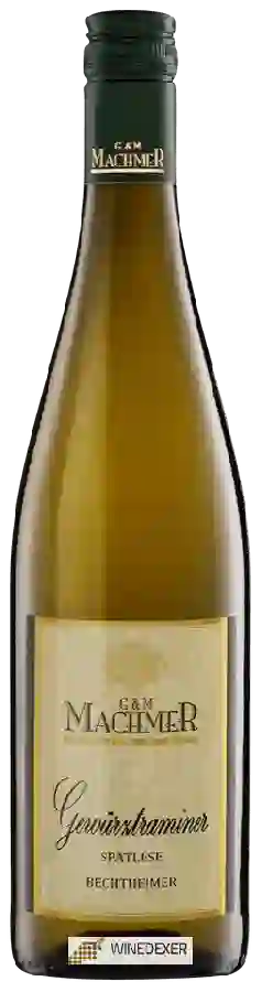 Winery G & M Machmer - Gewürztraminer Spätlese Bechtheimer Winery G & M Machmer - Gewürztraminer Spätlese Bechtheimer