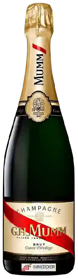 Winery G.H. Mumm - (Cordon Rouge) Cuvée Privilège Brut Champagne Winery G.H. Mumm - (Cordon Rouge) Cuvée Privilège Brut Champagne