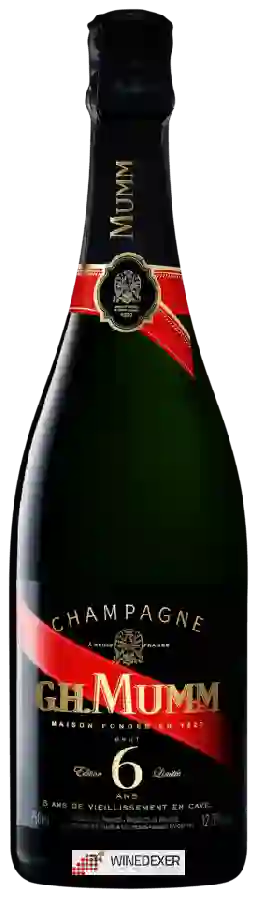 Winery G.H. Mumm - Edition Limitée 6 Ans en Cave Brut Champagne