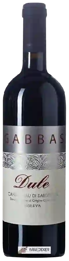 Winery Gabbas - Dule Cannonau di Sardegna Riserva Winery Gabbas - Dule Cannonau di Sardegna Riserva