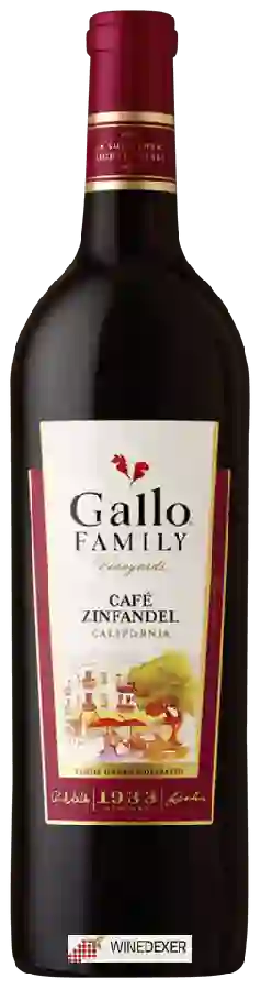 Winery Gallo Family Vineyards - Café Zinfandel