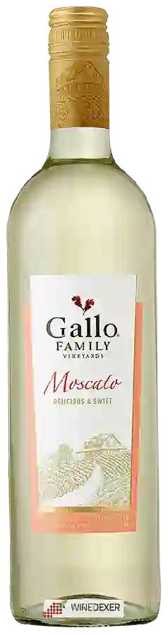Winery Gallo Family Vineyards - Moscato Winery Gallo Family Vineyards - Moscato