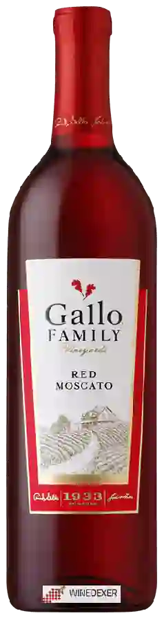 Winery Gallo Family Vineyards - Red Moscato