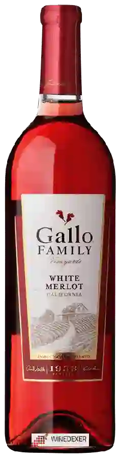 Winery Gallo Family Vineyards - White Merlot Winery Gallo Family Vineyards - White Merlot