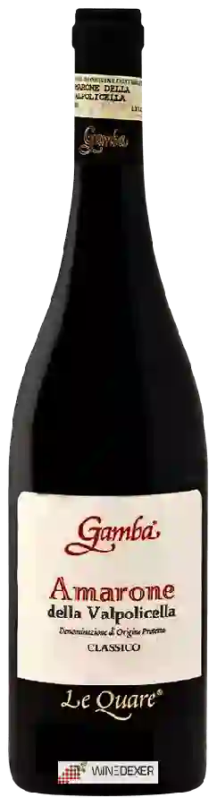 Winery Gamba - Le Quare Amarone della Valpolicella Classico Winery Gamba - Le Quare Amarone della Valpolicella Classico