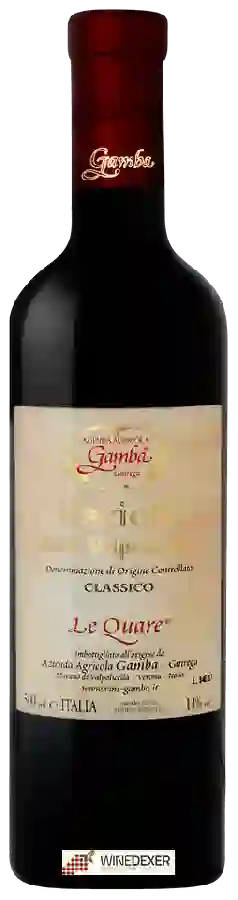 Winery Gamba - Le Quare Recioto della Valpolicella Classico Winery Gamba - Le Quare Recioto della Valpolicella Classico