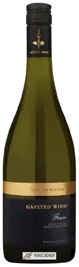 Winery Gapsted - Limited Release Fiano